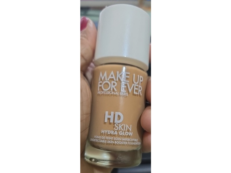 Make Up For Ever HD Skin Hydra Glow Skin Booster Foundation, 3Y38, 1.01 fl oz/30 mL