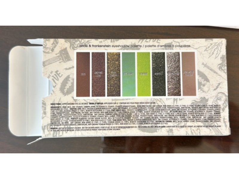 Melt The Bride & Frankenstein Eyeshadow Palette,