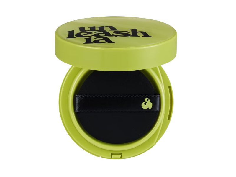 Unleashia Satin Wear Healthy-Green Cushion Re-Feel, 25N Blush, 0.52 oz/15 g