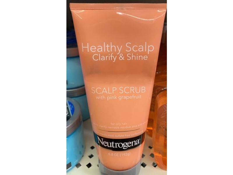 Neutrogena Healthy Scalp Scrub, Pink Grapefruit, 6.8 oz/192 g