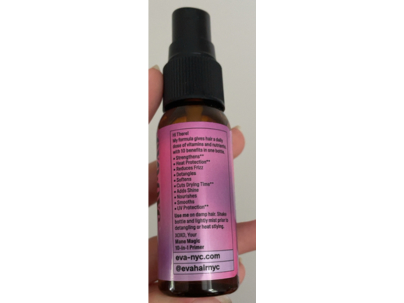 Eva-nyc Mane Magic 10 In 1 Primer, Organ Oil + Sunflower Seed Oil, 1 fl oz/30 mL