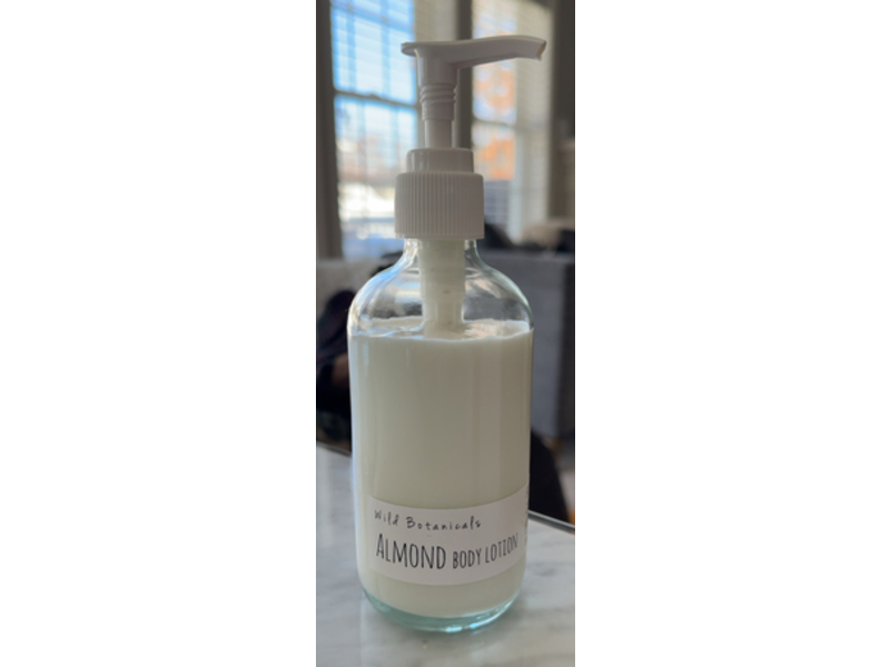 Wild Botanicals Body Lotion, Almond, 7.5 oz/214 g