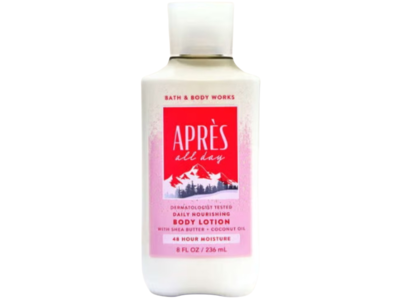 Bath & Body Works Apres All Day Daily Nourishing Body Lotion, Shea Butter + Coconut Oil, 8 fl oz/235 mL