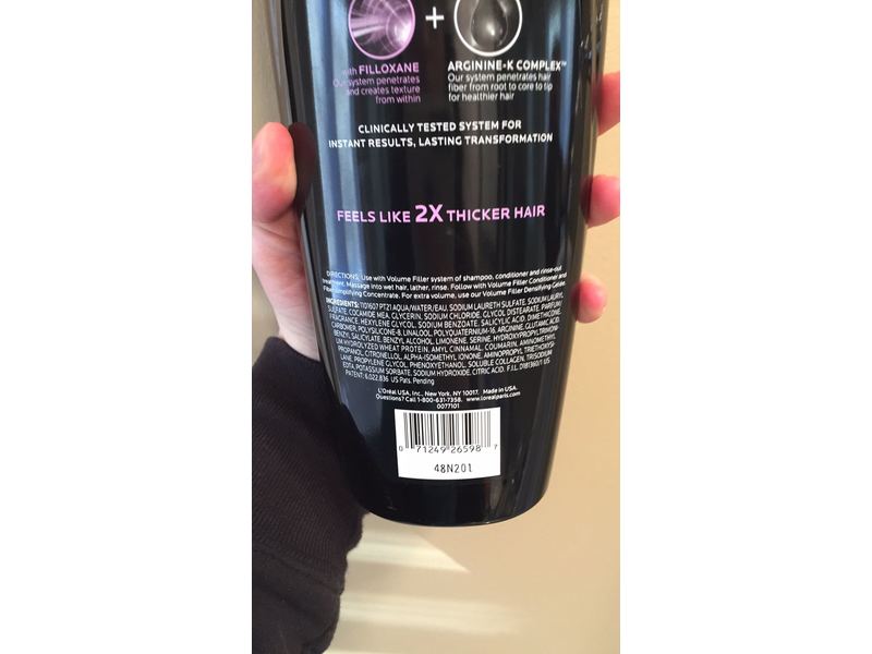 L'Oreal Paris Advanced Haircare Volume Thickening Shampoo, 25.4 Fl Oz
