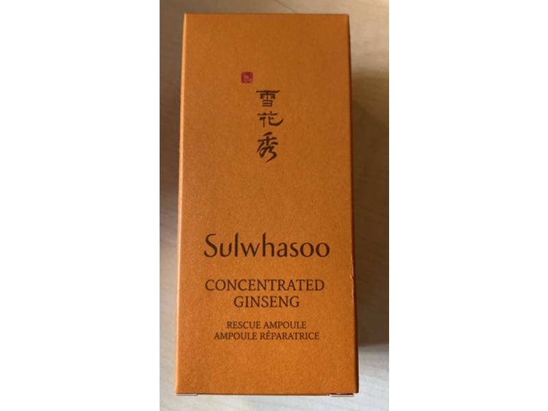 Sulwhasoo Concentrated Ginseng Rescue Ampoule, 0.70 oz/20 g
