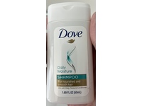 Dove Daily Moisture Shampoo, 1.69 fl oz/50 mL - Image 3