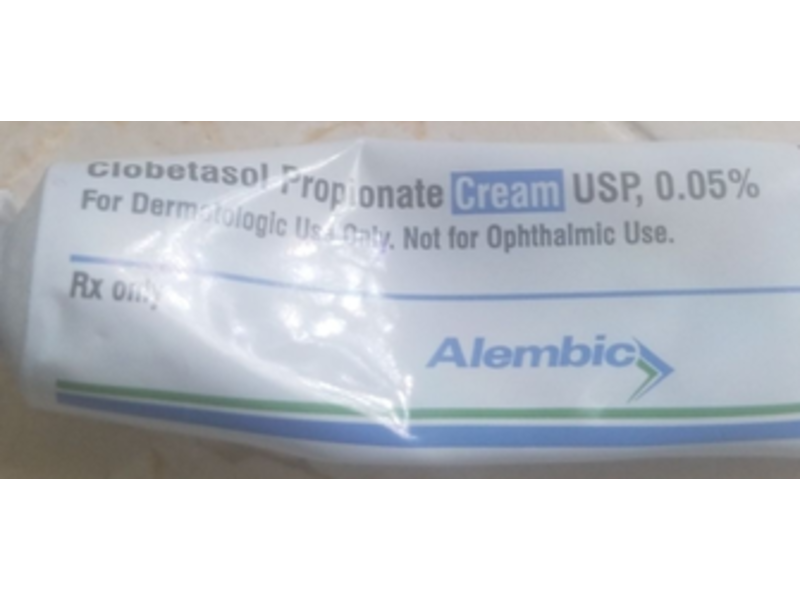 Clobetasol Propionate Cream USP 0.05%, 60 g Alembic (RX)