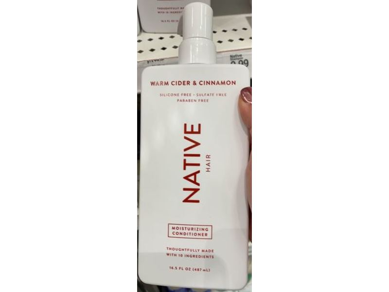 Native Hair Moisturizing Conditioner, Warm Cider And Cinnamon, 16.5 fl oz/687 mL