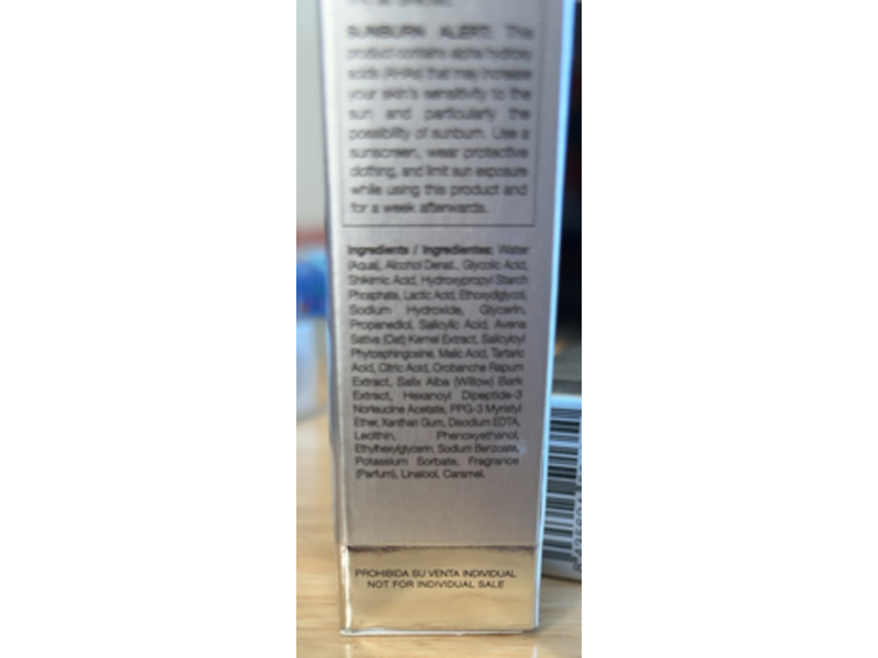 Natura Bisse Diamond Glyco Extreme Peel, 0.1 fl oz/3 mL
