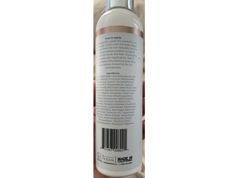 Sjolie Tan Extend Full Body Tan Enhancer, 8 fl oz/236 mL