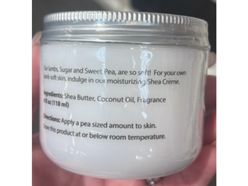 1818 Farms Shea Creme, Green Pastures, 4 fl oz/118 mL