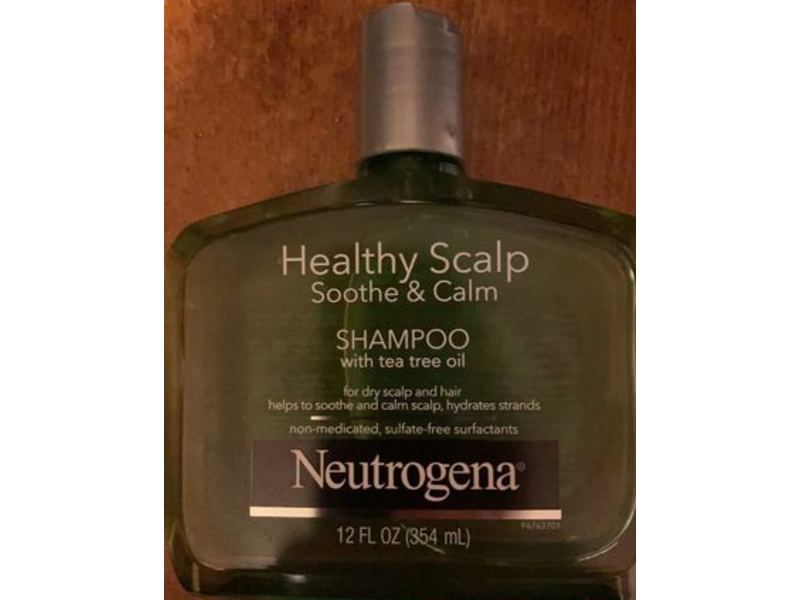 Neutrogena Healthy Scalp Soothe & Calm Shampoo, Tea Tree Oil, 12 fl oz/354 mL