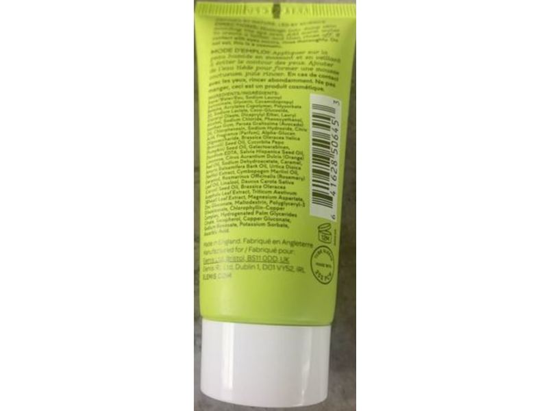 Elemis Superfood Facial Wash Prebiotic Gel Cleanser, 1.0 fl oz/30 mL