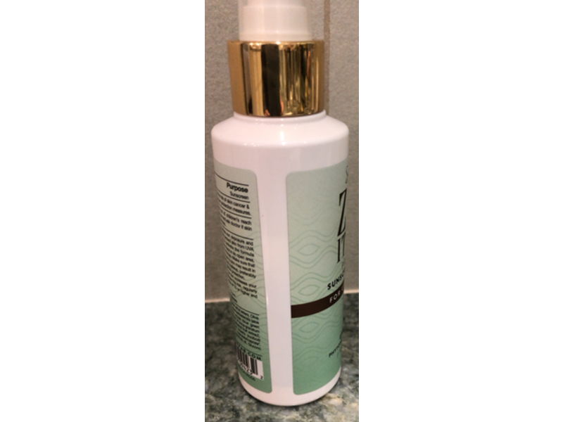 Seriously Fab Zinc It Over Sunscreen Facial Mist, Fine + Sheer, Fresh Greens, SPF 25, 3 fl oz/90 mL