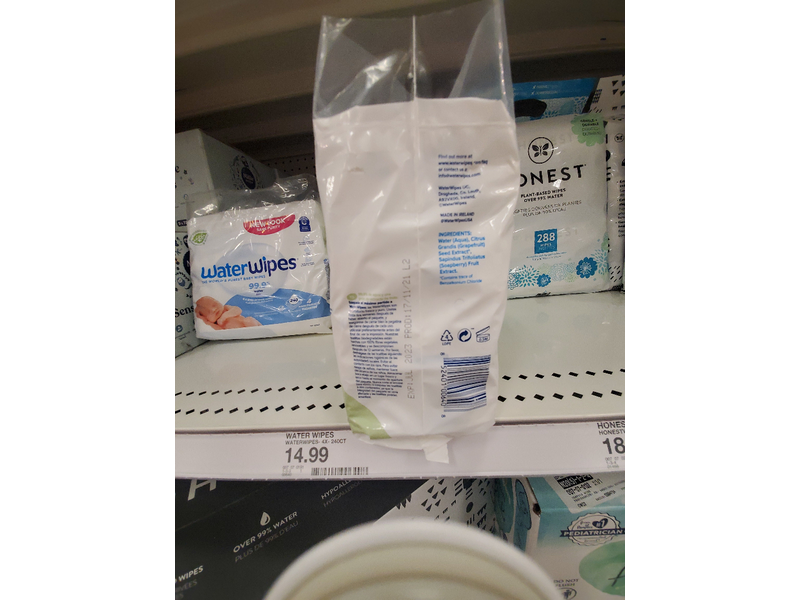 Waterwipes Hand, Face, Baby Textured Wipes, 60 Count, Pack Of 4