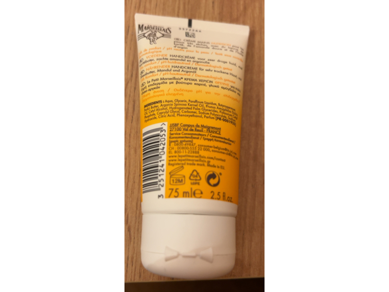 Le Petit Marseillais Nutrition Hand Cream, 2.5 fl oz/75 mL