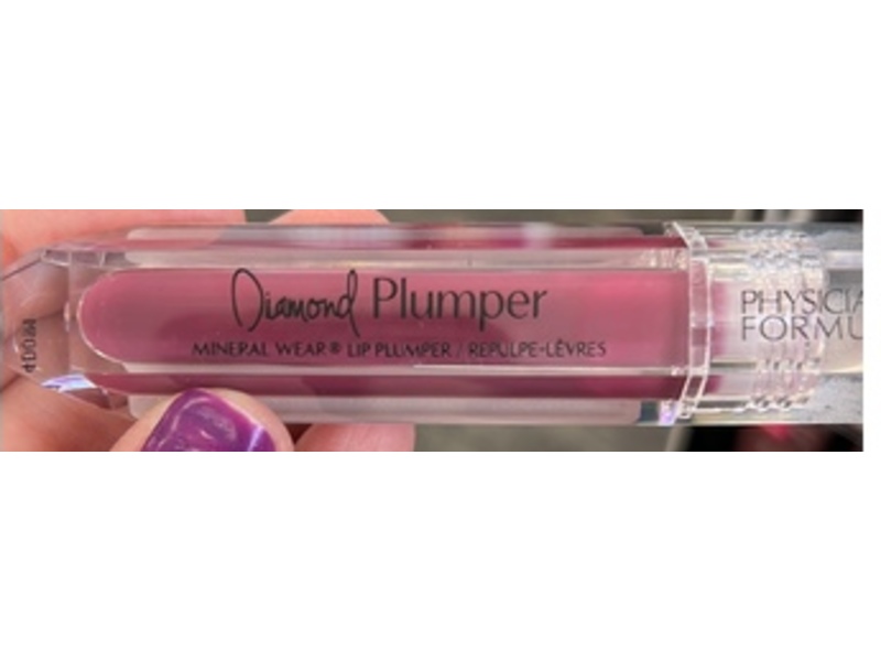 Physicians Formula Diamond Plumper Mineral Wear Lip Plumper, Brilliant Berry, 0.17 fl oz/5 mL