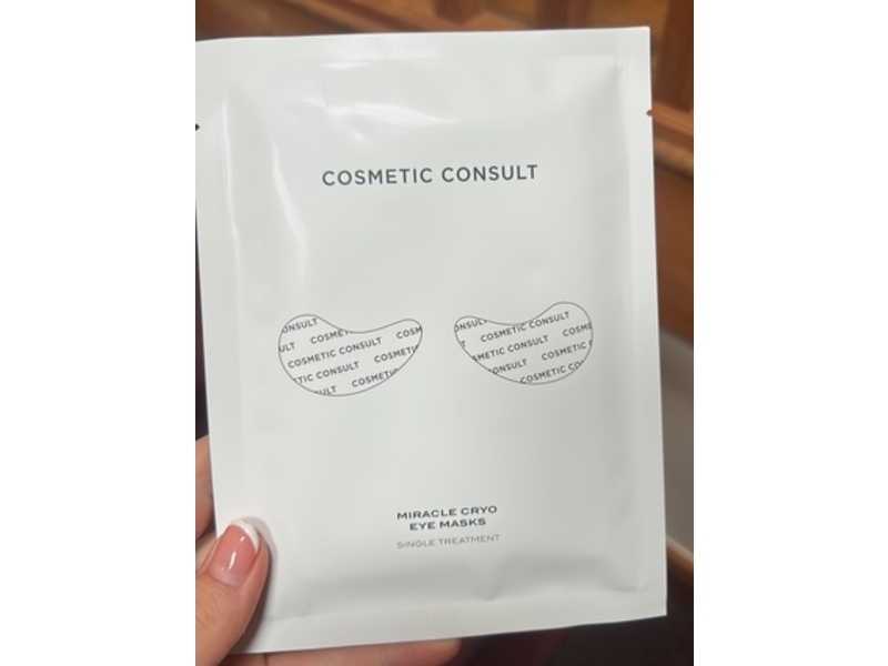 Cosmetic Consult Miracle Cryo Eye Masks, 0.28 oz/8 g