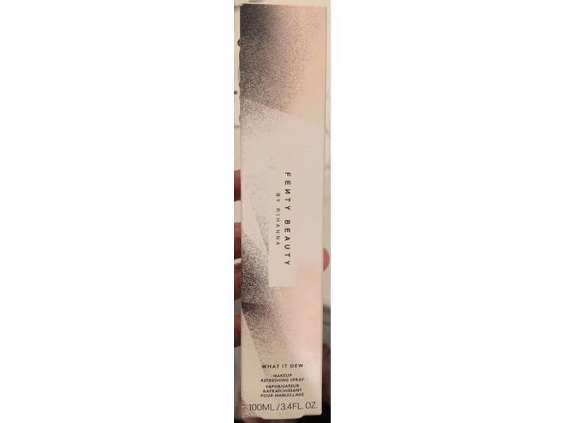 Fenty Beauty What It Dew Makeup Refreshing Spray, 3.4 fl oz/100 mL