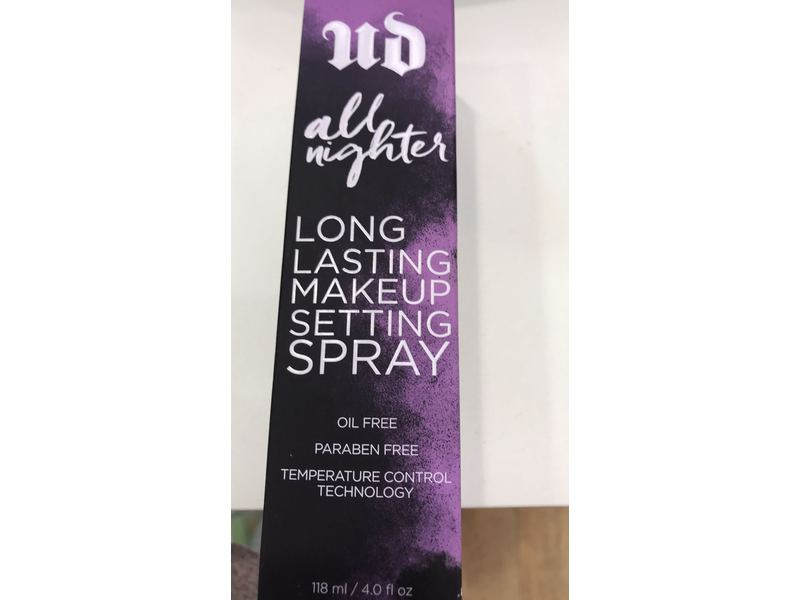 Urban Decay All Nighter Long Lasting Makeup Setting Spray, 118ml