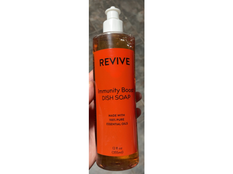 Revive Immunity Boost Dish Soap, Pure Essential Oils, 12 fl oz/355 mL