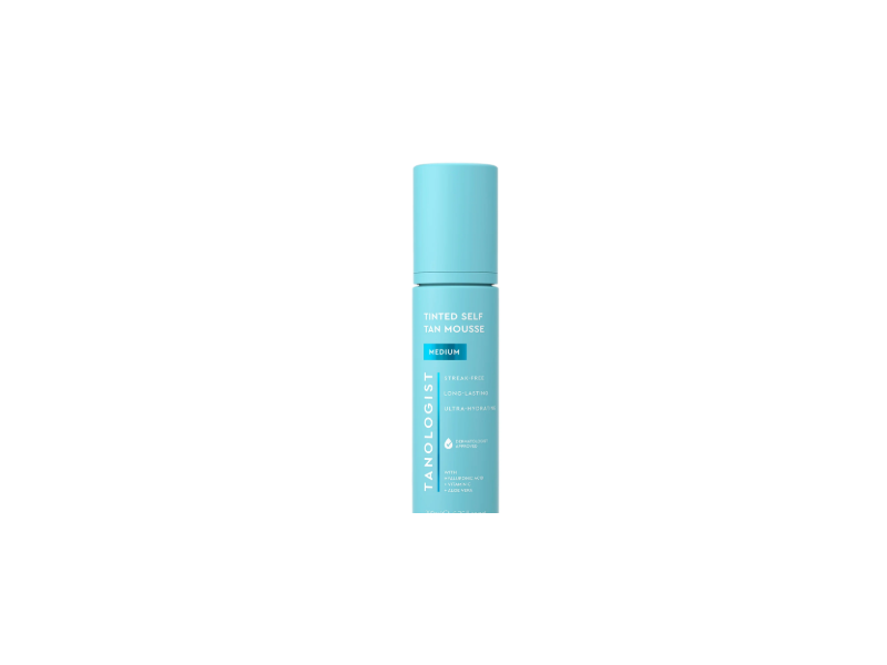 Tanologist Tinted Self Tan Mousse, Light/Medium, 5.07 fl oz/150 mL