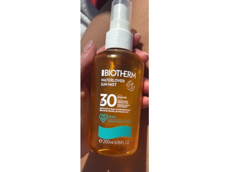 Biotherm Waterlover Sun Mist, SPF 30, 6.76 fl oz/200 mL