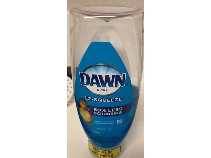 Dawn Ultra Ez-Squeeze Dishwashing Liquid, Original Scent, 14.7 fl oz/434 mL