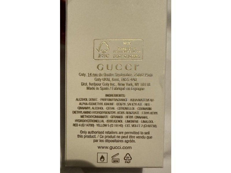 Gucci Guilty Eau De Parfum Pour Femme Natural Spray, 1 fl oz/30 mL