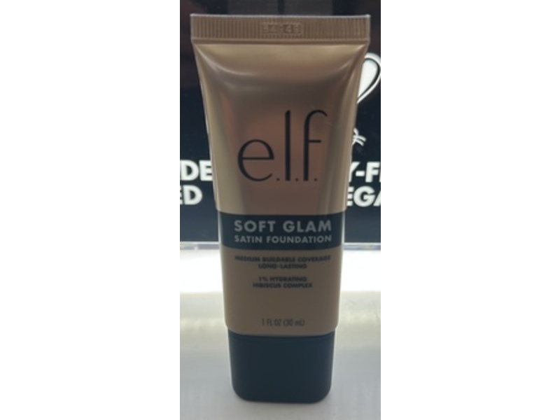 e.l.f. Soft Glam Satin Foundation, 32 Medium Neutral, 1 fl oz/30 mL