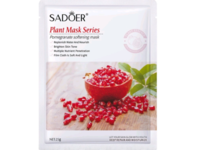 Sadoer Plant Mask Series Softening Facial Mask, Pomegranate, 25 g - thumbnail 1