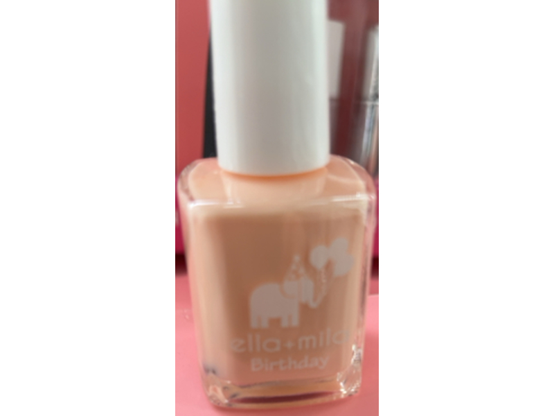 Ella+Mila Nail Polish Birthday Collection, Pink, 0.45 fl oz