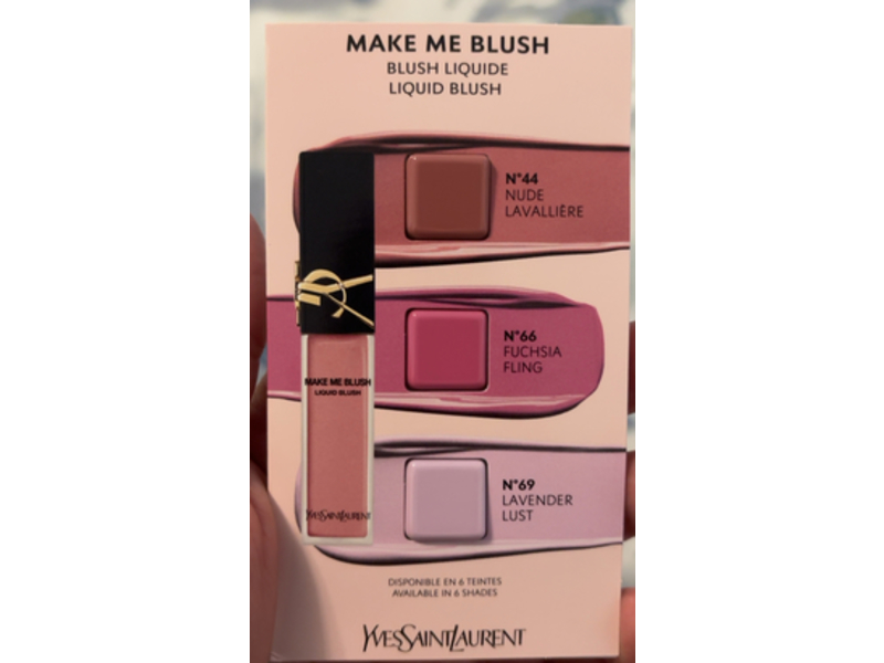 Yves Saint Laurent Liquid Blush Set, Make Me Blush, 0.06 fl oz/0.5 mL