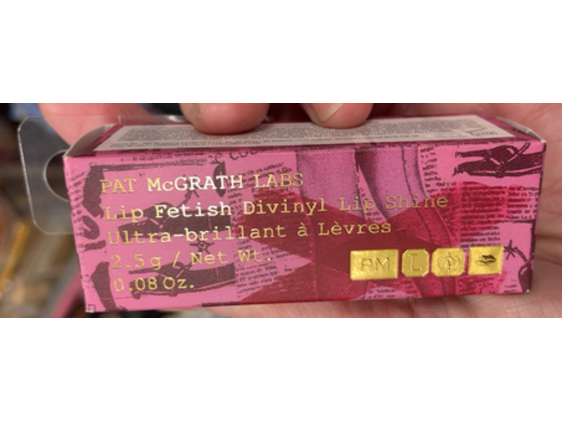 Pat McGrath Labs Lip Fetish Divinyl Lip Shine, Nude Venus, 0.08 oz/2.5g