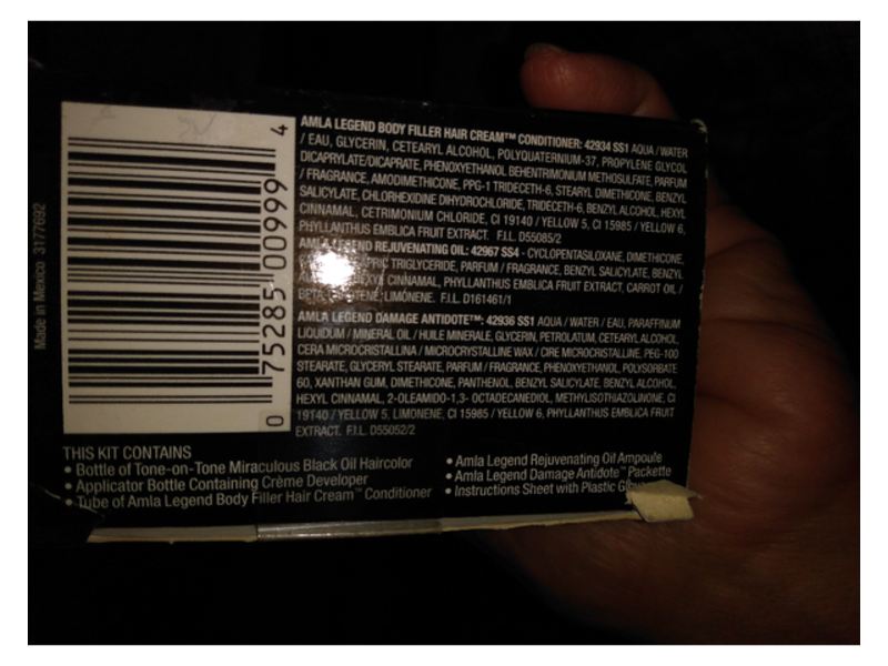 SoftSheen Carson Optimum Amla Legend, Natural Black