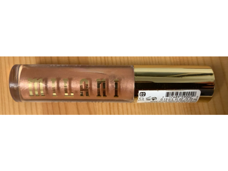 Milani Keep It Full Nourishing Lip Plumper, 02 Nude Shimmer, 0.13 fl oz/3.70 mL