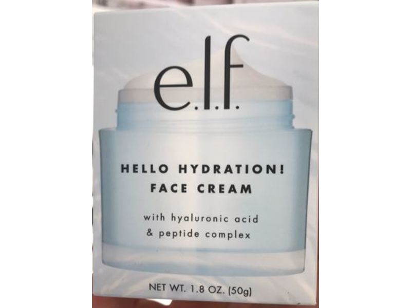 E.l.f. Hello Hydration Face Cream, 1.8 oz/50 g