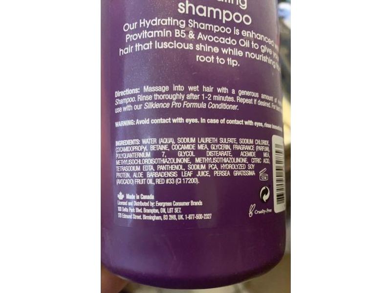 Silkience Hair Care Pro Formula Hydrating shampoo, 32 fl oz/946 mL