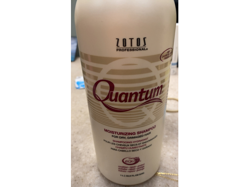 Zotos Professional Quantum Moisturizing Shampoo, 33.8 fl oz/1 L