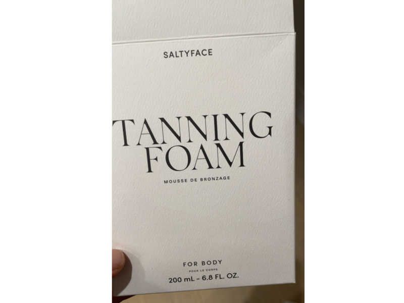 Salty Face Tanning Foam, Light To Medium, 6.8 fl oz/200 mL