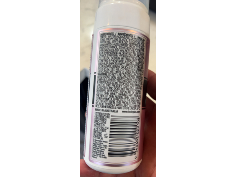 Loving Tan Express Deluxe Bronzing Mousse, Dark, 4 fl oz/120 mL