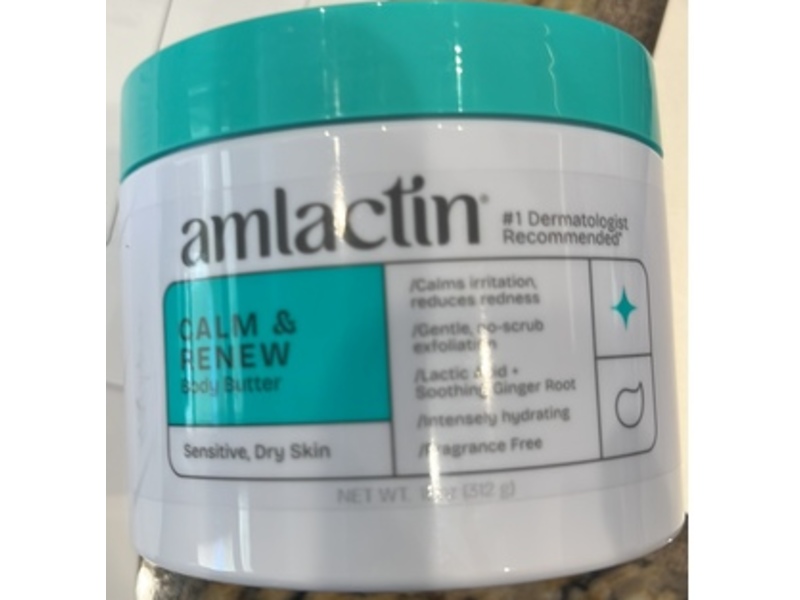 AmLactin Calm & Renew Body Butter, 11 oz/312 g