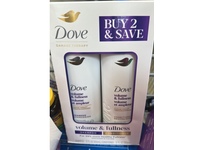 Dove Damage Therapy Volume & Fullness Shampoo & Conditioner Set, 12 fl oz/355 mL - thumbnail 2