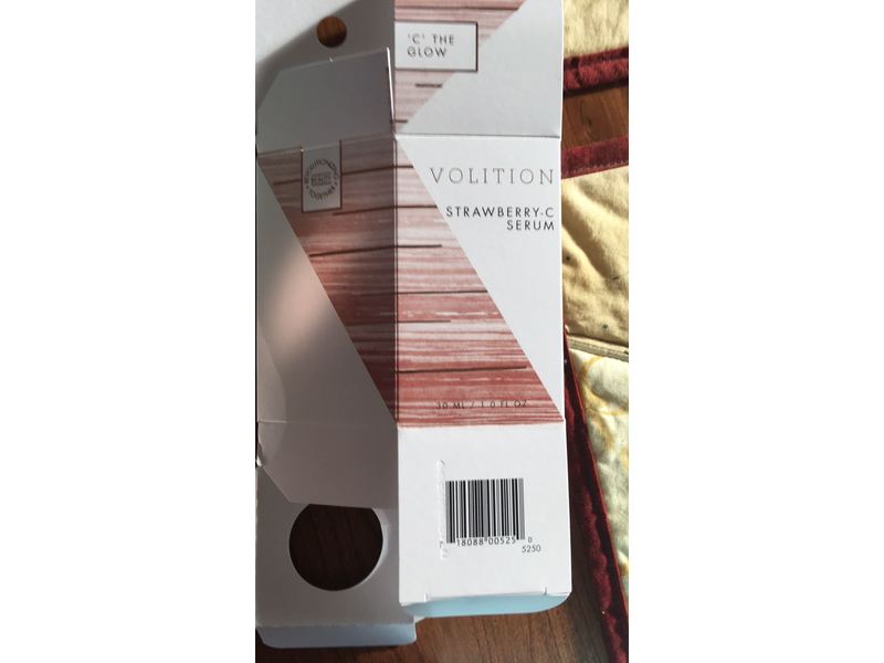 Volition Beauty Strawberry C Serum, 1 fl oz/30 mL