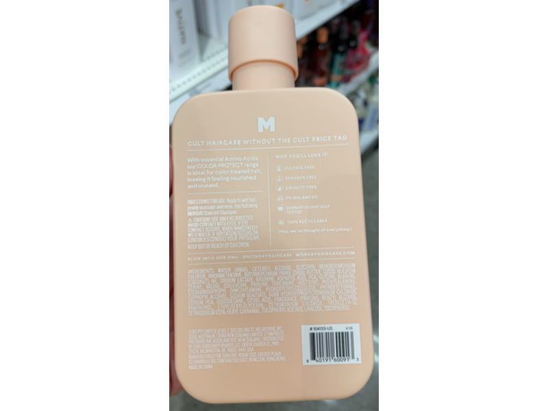 Monday Color Protect Conditioner, 12 fl oz/354 mL