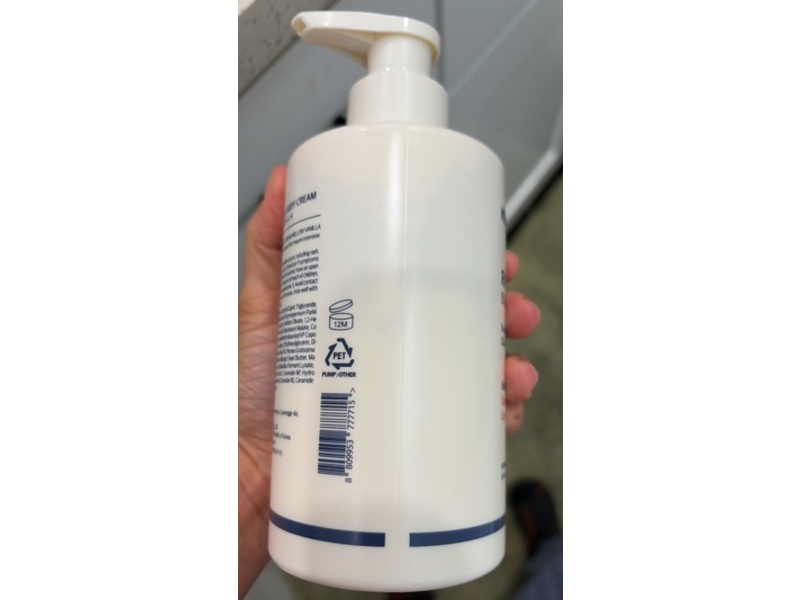 Kundal Body Moisturizing & Skin Barrier Body Cream, Rich Soy Milk, 16.90 fl oz/500 mL