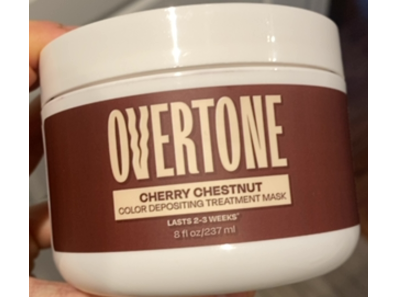 Overtone Color Depositing Treatment Mask, Cherry Chestnut, 8 fl oz/237 mL