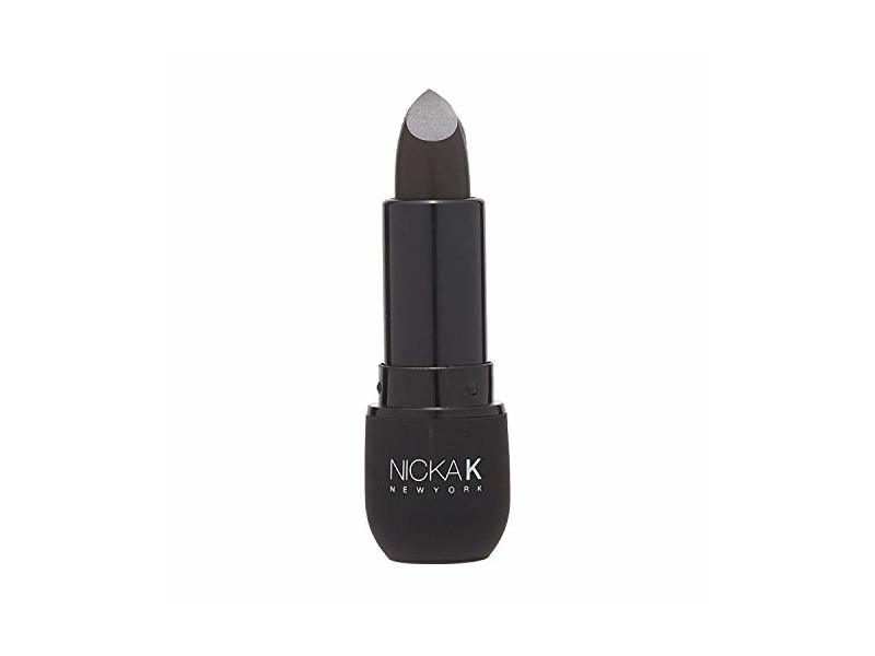 Nicka K New York Vivid Matte Lipstick, NMS07 Black, 3.5 g