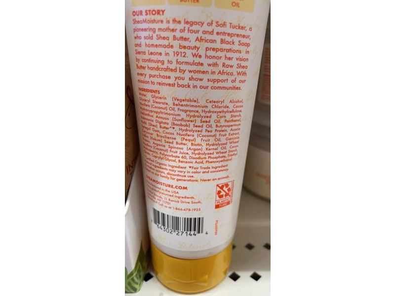 SheaMoisture Coconut Custard Make It Last Wash N' Go Curl Primer, 10.3 fl oz