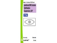 Prednisolone Acetate Ophthalmic Solution 1%, 5 mL, Lupin (Rx) - Image 2